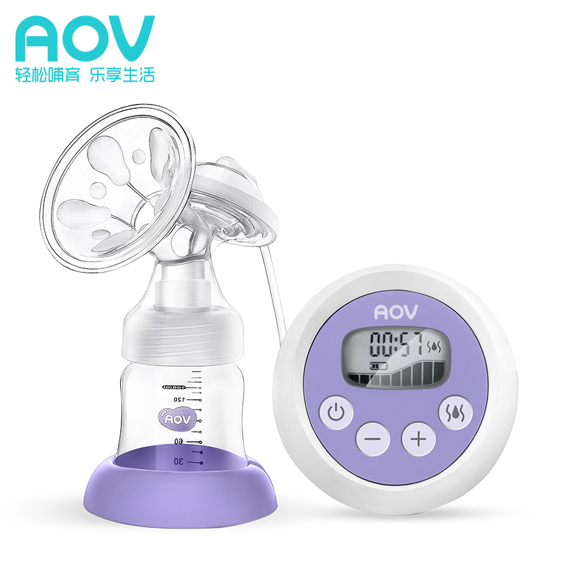 安姆特(AOV)电动吸奶器9档电动吸乳器静音拔奶器可充电续航一天6823
