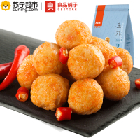 良品铺子 休闲食品 鱼丸(香辣味)100g 袋装(休闲零食)