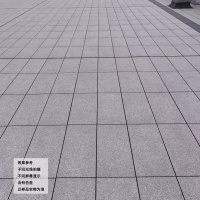 梓亮 生态地铺石石英砖 芝麻灰 60x60cmx厚2公分(10块)