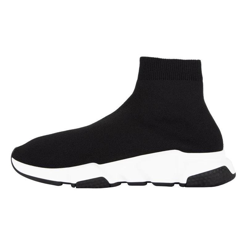 巴黎世家(Balenciaga)黑色速跑鞋轻便缓震女款运动休闲鞋