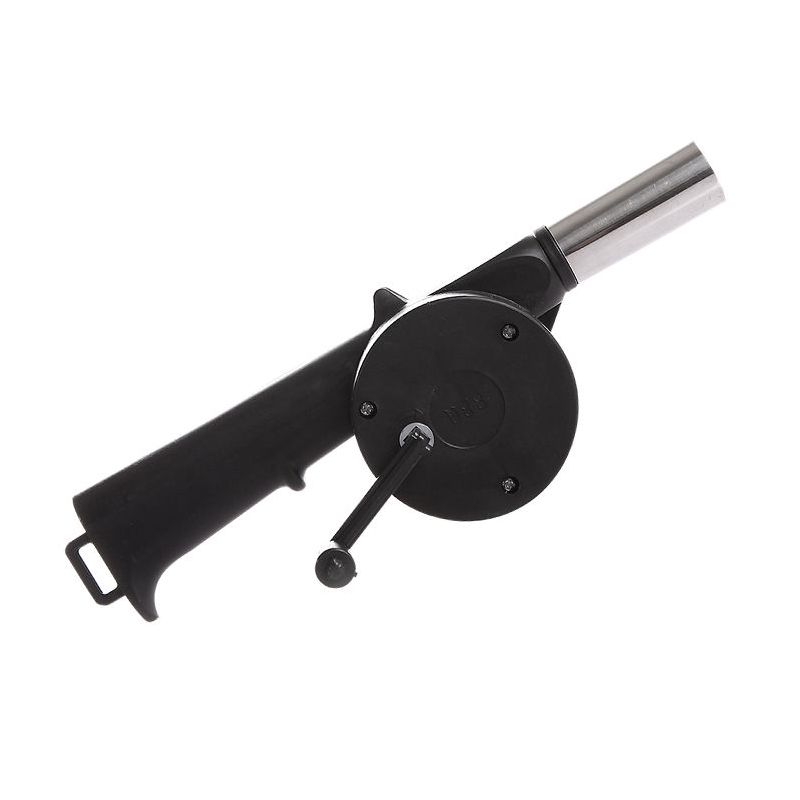 手摇鼓风机手动户外烧烤吹风机小型野营生火用品野炊工具