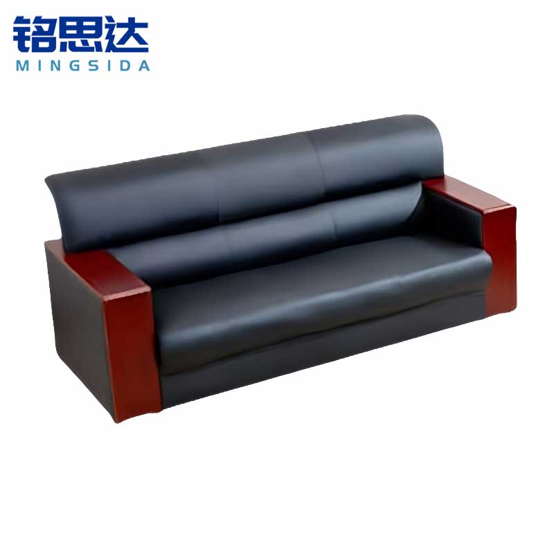 铭思达办公室沙发三人张高清大图