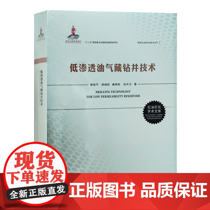 全新正版 低渗透油气藏钻井技术 中国石油大学出版社 9787563671519高清大图