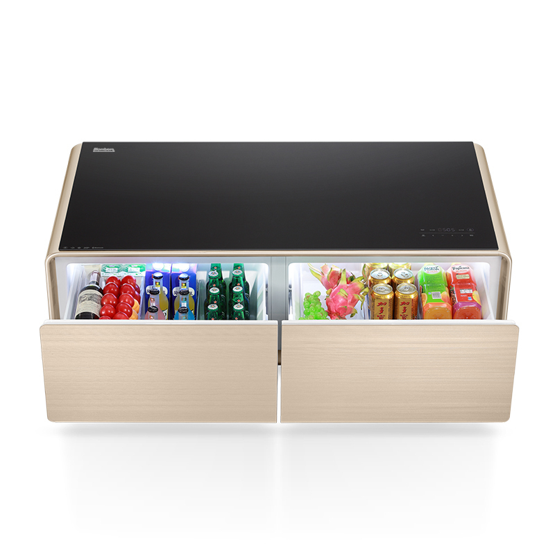 博伦博格(Blomberg) 酷咖(Cool-case) HS1302G 厅吧 智能茶几 客厅冷藏小冰箱