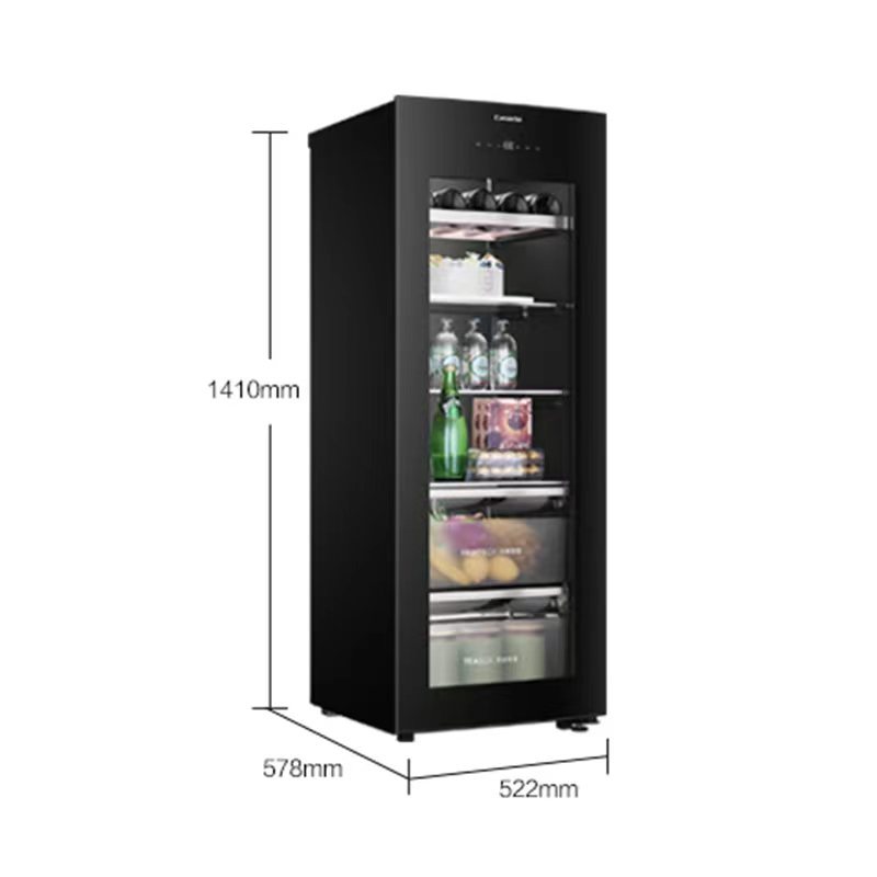 卡萨帝(casarte)197升冰吧 酒柜 冷藏柜 冰箱 冷柜 茶叶柜 饮料柜 lc