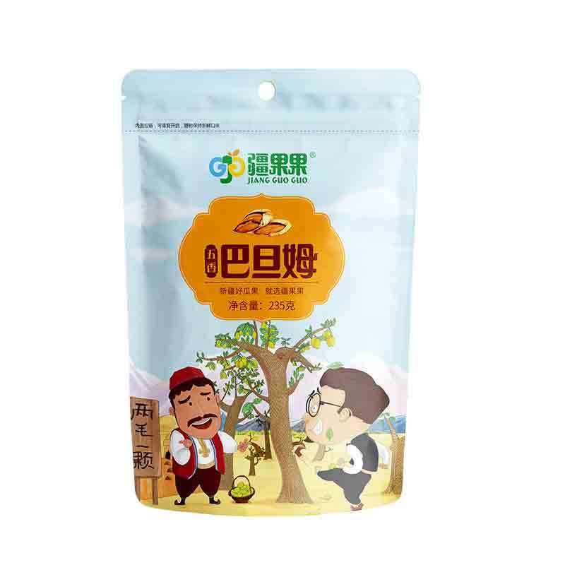 苏宁宜品疆果果新疆特产 五香巴旦木 手剥薄壳 235g/袋