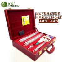 康祝拔罐器家用拨罐器真空加厚C型24罐(红皮箱)正品抽气式拔火罐