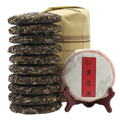 贞毫茶叶 福鼎白茶 17年寿眉1000克