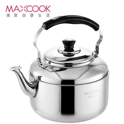 55.9元包邮 美厨（maxcook）烧水壶 加厚304不锈钢 4升