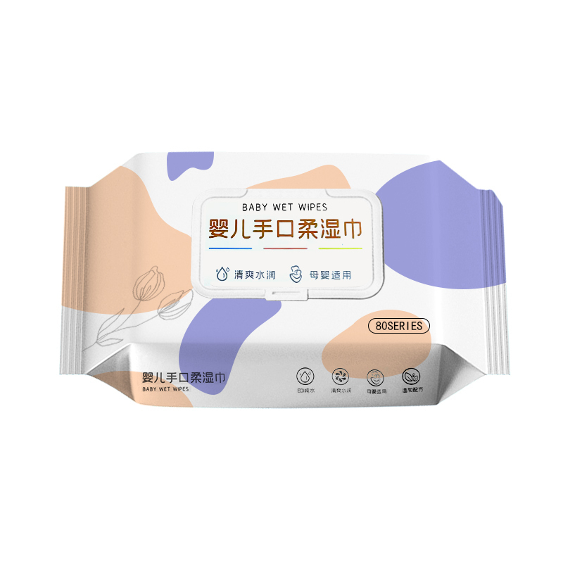 [补贴1[加大加厚款140*180mm]160抽/2包装 80抽大包婴儿湿巾纸新生手口专用屁宝宝幼儿童家庭实惠量贩特惠装高清大图