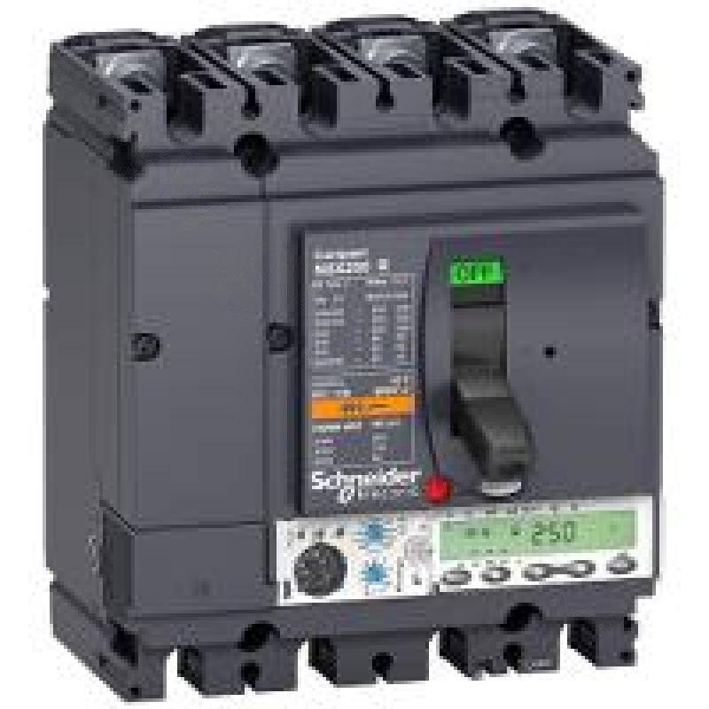 施耐德schneiderelectricnsx塑壳断路器nsx250rmic62e250a4p固定式