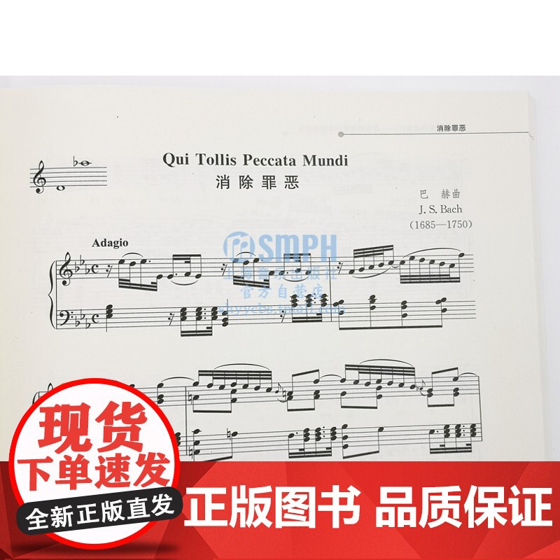 拉丁语声乐作品集7(男高音清唱剧咏叹调精选)乐理知识 上海音乐出版社 世纪出版高清大图