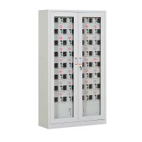 慧采云 钢制48门手机充电柜电子设备对讲机管理柜手机保管箱存放箱手机寄存柜