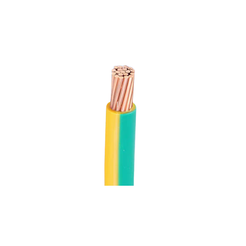 绵缆 铜芯聚氯乙烯绝缘电缆 BV-16双色450/750V 卷高清大图