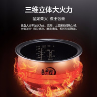 美的(Midea)电饭煲24小时智能预约可拆盖洗 一键柴火饭 多功能电饭锅 4L触控式一键柴火饭-WFS4029