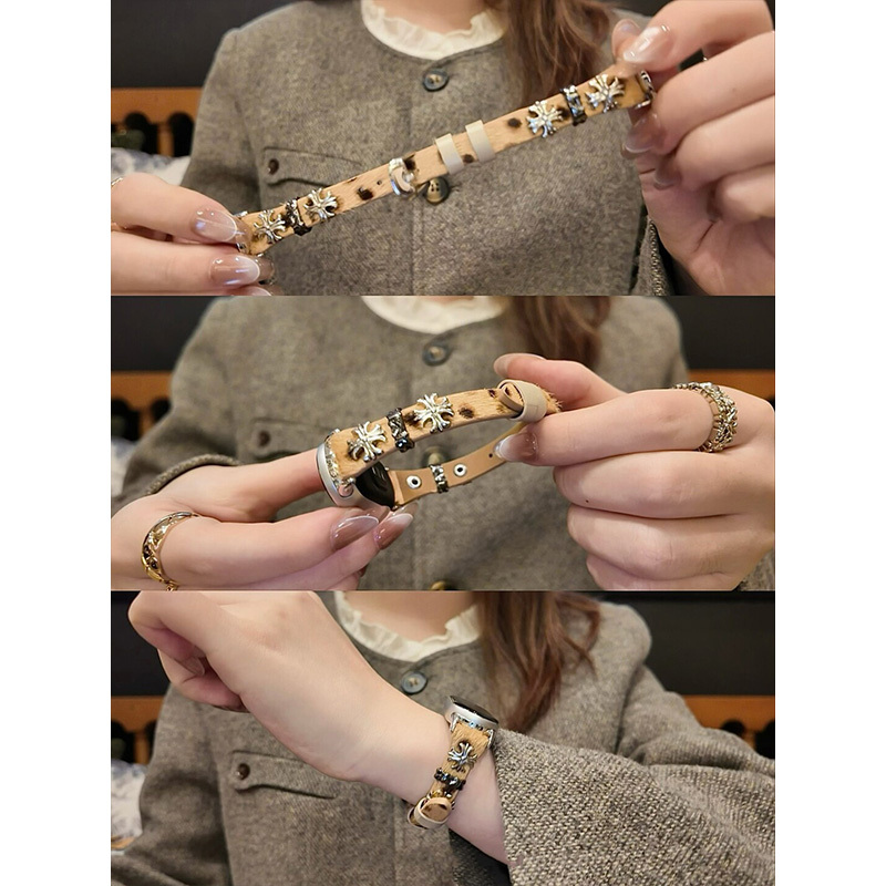 猫咪毛绒挂脖套适用小天才Z11电话手表表带3139B高清大图