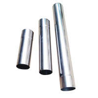 帮客材配 冰一点 燃气热水器不锈钢烟道管 φ60*500MM 6.5元/根 110根/件 1件销售