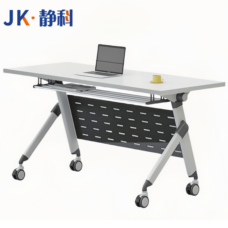 静科可折叠会议桌1800*400*750mm张高清大图