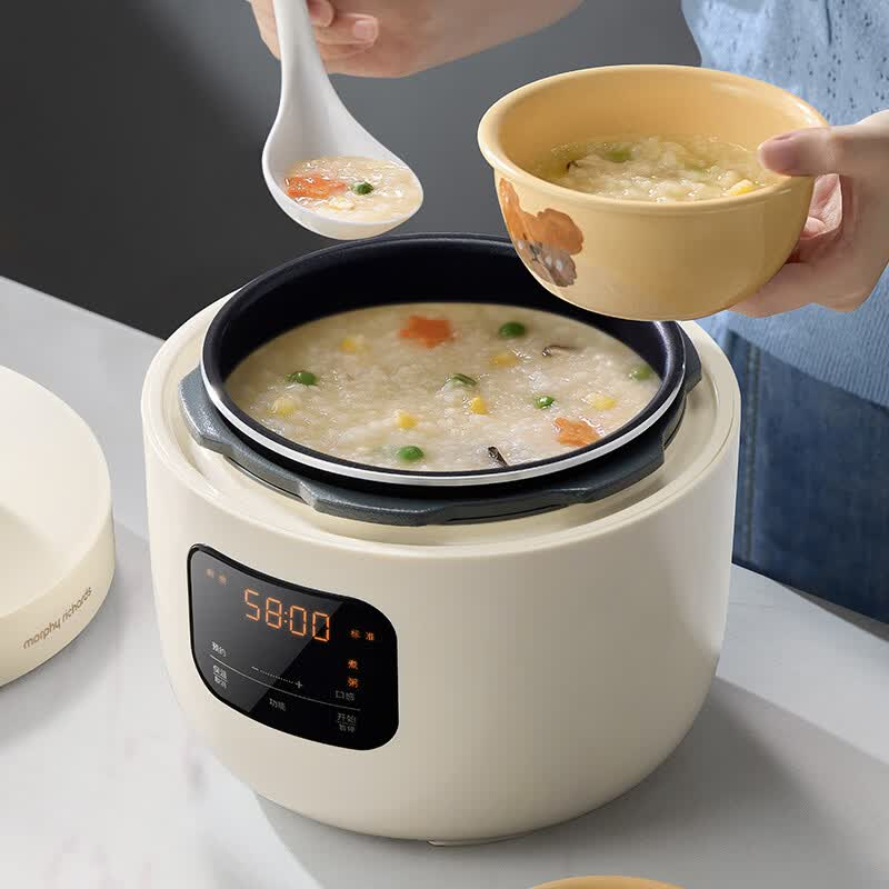 摩飞电器(MORPHY RICHARDS)电压力锅MR6108 3.0L精巧容量智能电压力锅多功能煲汤炖肉