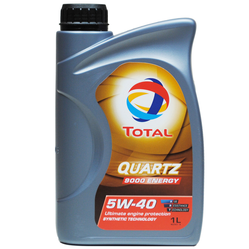 TOTAL道达尔 欧洲进口 极驰9000Energy 5W-40 SN级 全合成机油润滑油 1L