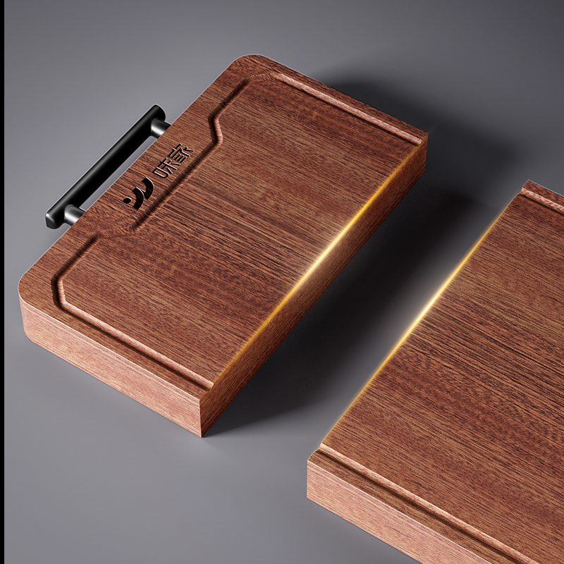 味家乌檀木菜板高清大图