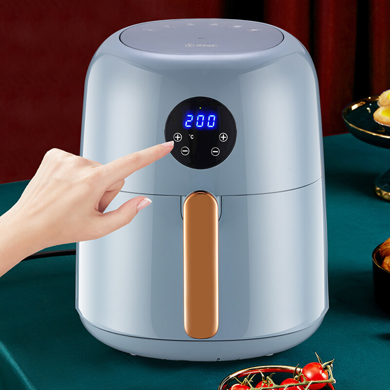 ZNC智能触控屏空气炸锅4.5LX-AF301EBKA高清大图