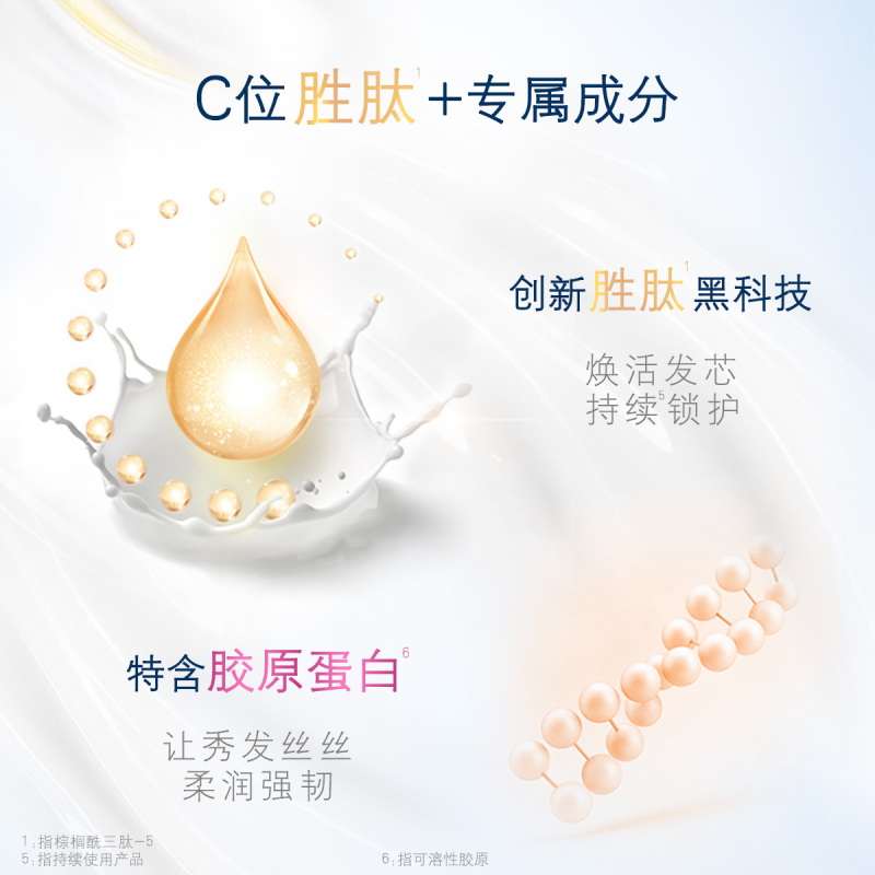 多芬(DOVE)日常滋养修护洗护套装 洗发水700ml+护发素195ml*2 滋养修护[联合利华]新老包装随机发货高清大图