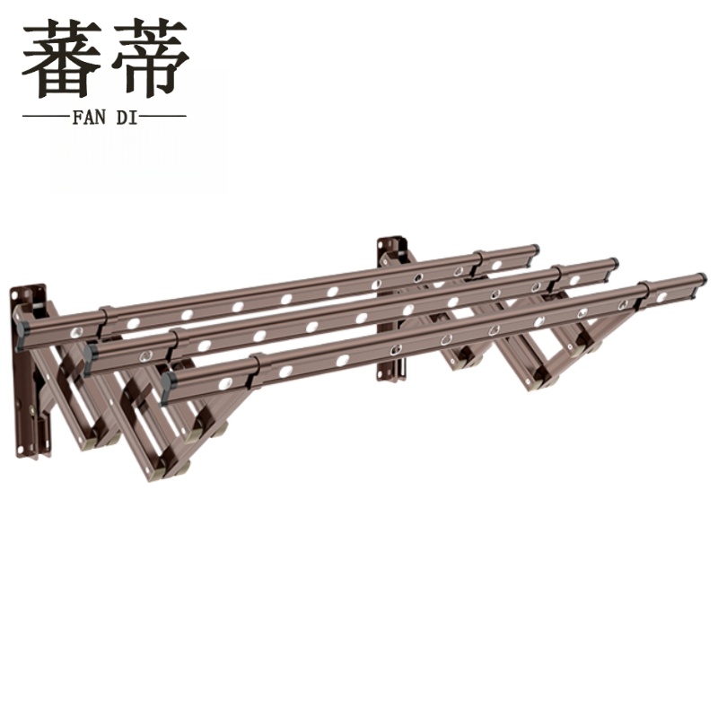 蕃蒂 阳台晾衣架2.5米 个