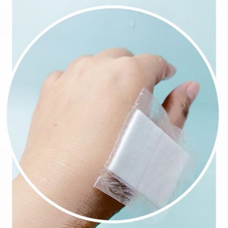 海氏海诺 6片装婴幼儿肚脐防护创口贴宝宝洗澡打疫苗透明肚脐贴透气保护胶带高清大图