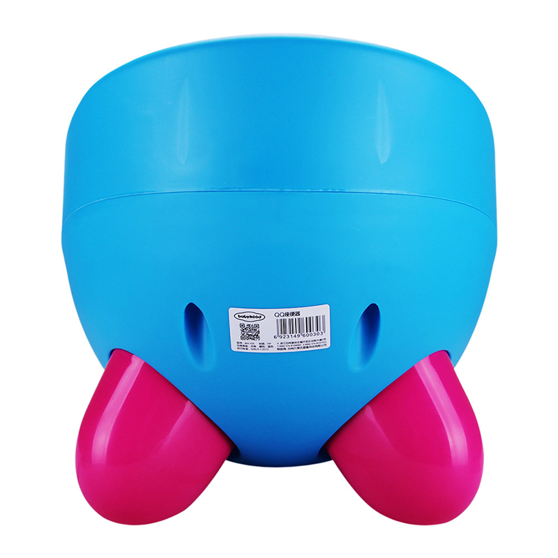 世纪宝贝(babyhood)QQ座便器 BH-105 蓝色 儿童马桶宝宝坐便器婴儿便盆