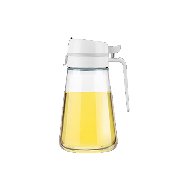 太力玻璃重力油壶罐密封不漏鹰嘴不滴不挂自动开合大容量玻璃油罐
