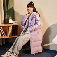 唐狮冬季新款女羽绒服_5206 L 晨雾紫