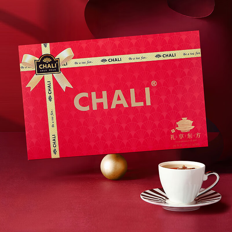 茶里CHALI 礼享东方礼盒42g(新版)过年送礼伴手礼袋泡茶16茶包高清大图