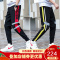 【苏宁严选直播发售 精品特卖】休闲长裤春秋季2020新款宽松韩版潮流男士加绒裤子加厚针织运动裤吉普战车