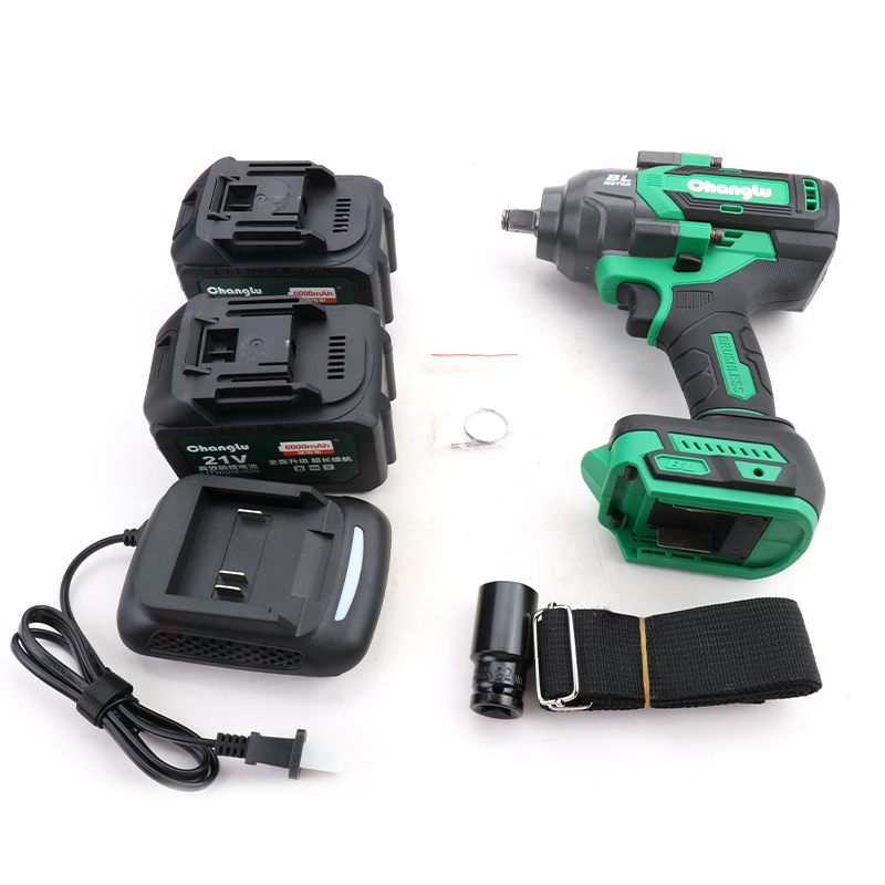 长鹿充电锂电扳手 1300N.m(21V6.0Ah) 套高清大图