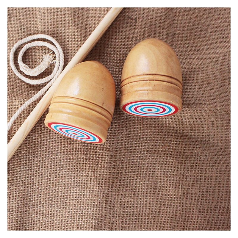 木制陀螺学生儿童成人中老年大号健身玩具原始民间实木陀罗代鞭绳