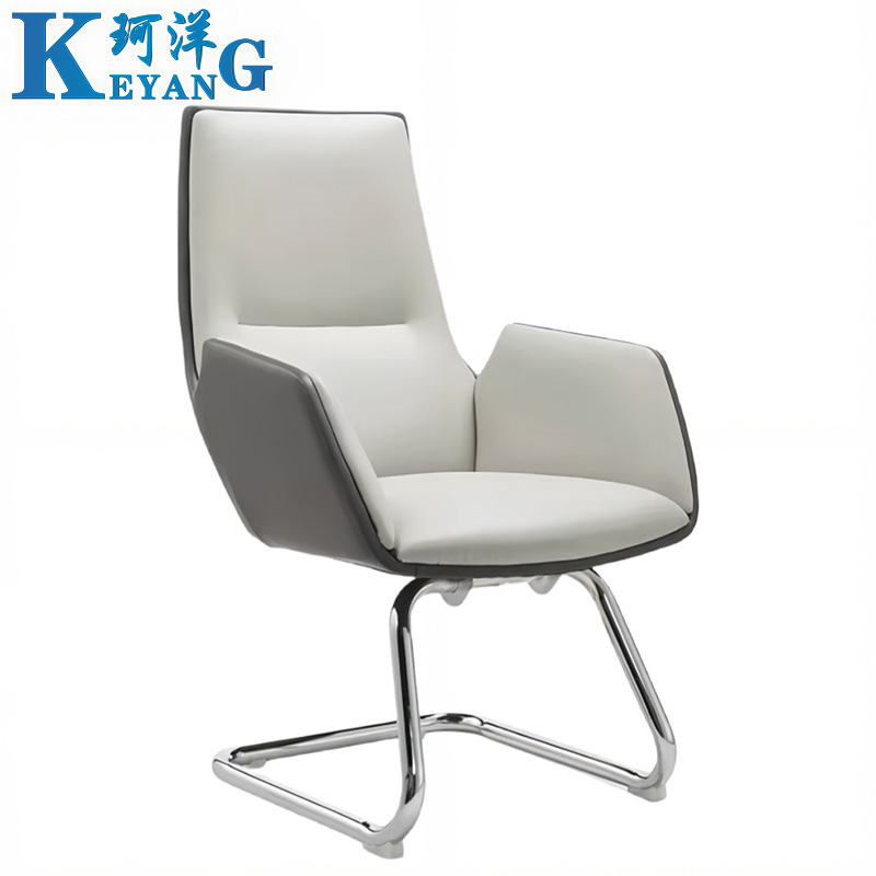 珂洋 弓形椅 88cm(米色) 把高清大图