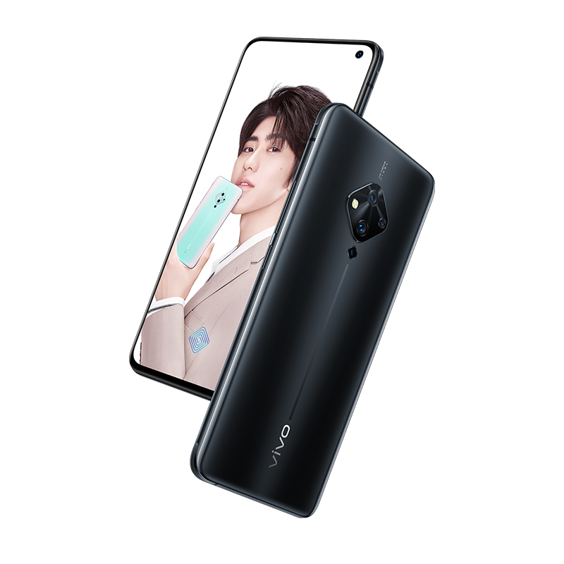 vivo S5 8GB+128GB 星眸黑 美颜拍照快充全面屏游戏4G全网通手机