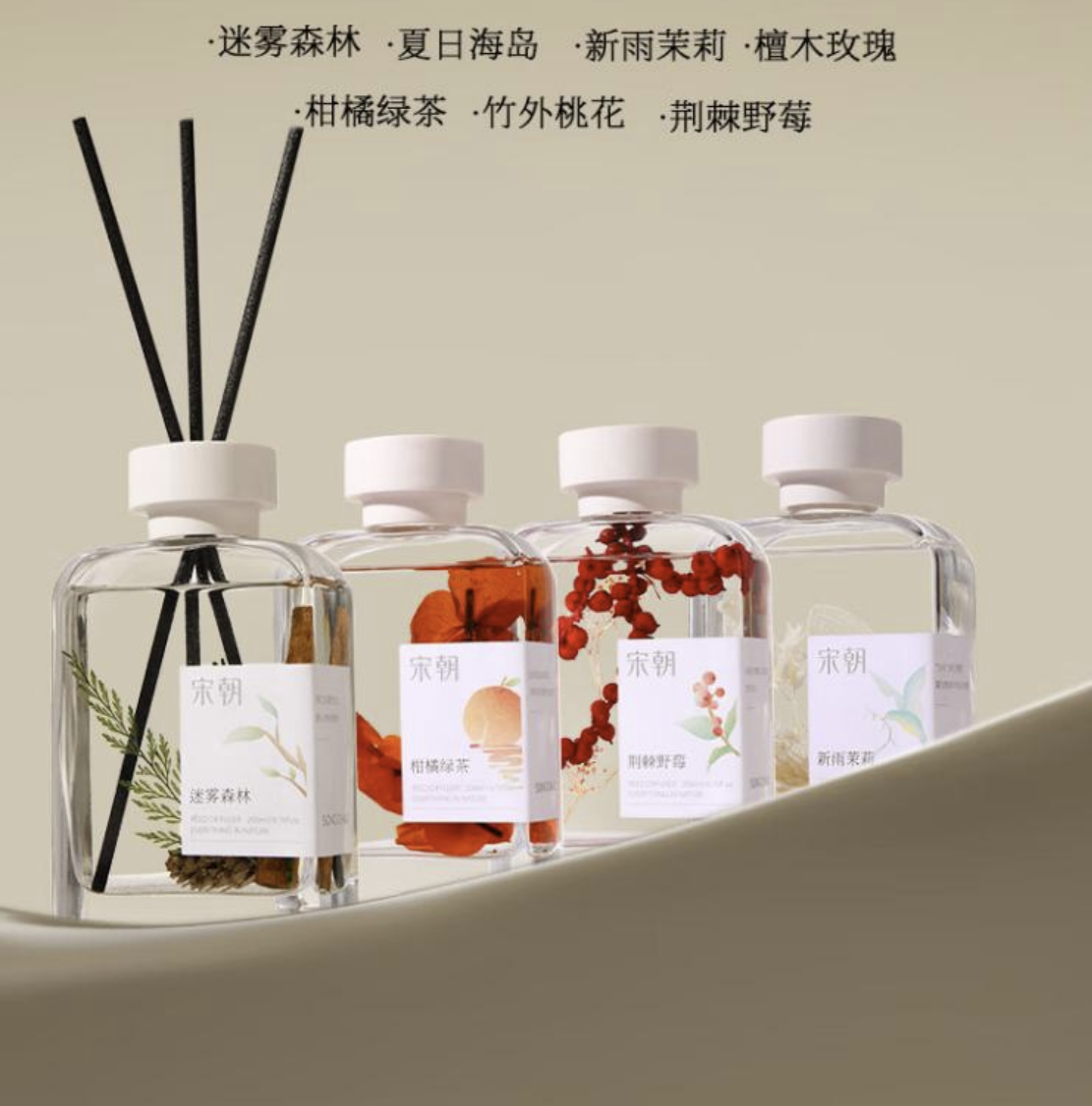 宋朝312-SC自然万物无火香薰系列-7新自然物语[柑橘绿茶200ml]高清大图