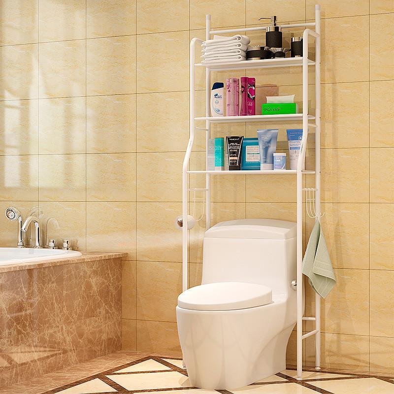 卫生间浴室置物架厕所落地马桶架子脸盆洗手间洗衣机收纳用品整理用具