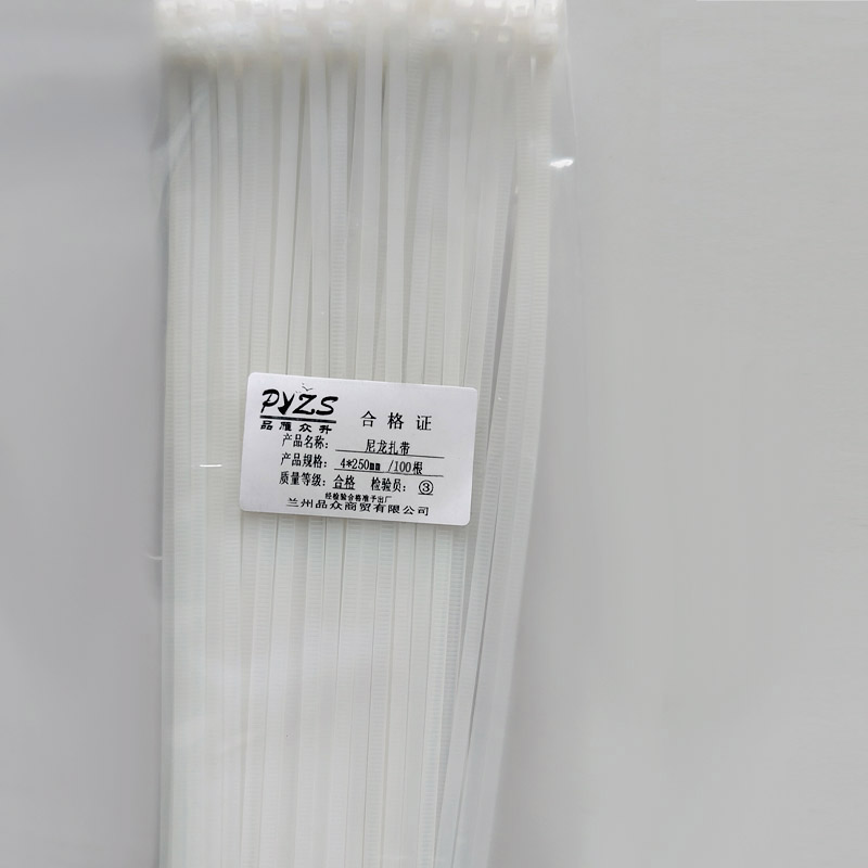 品雁众升 尼龙扎带4*250mm/100根/包