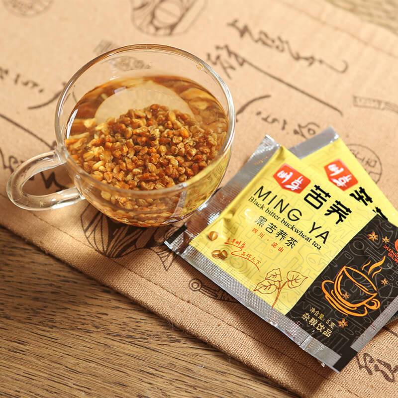 明芽苦荞茶四川大凉山特产全株苦荞麦花草茶花茶250g*2+150g