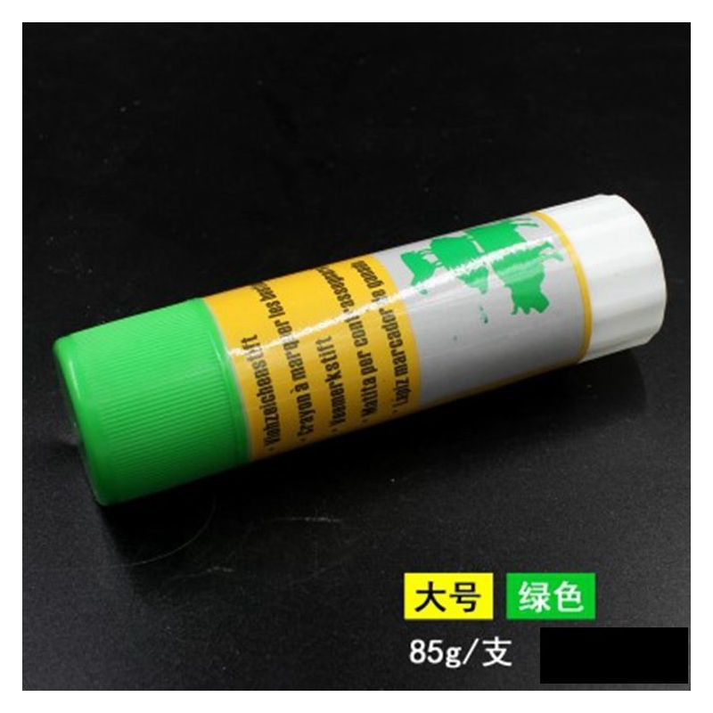 猪用记号蜡笔记号笔画笔红绿蓝三色猪身防水兽用画笔标记蜡笔