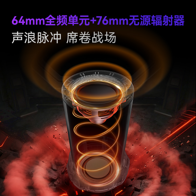 EDIFIER/漫步者Cyberx聚能音箱台式电脑低音炮桌面电竞游戏蓝牙音响2026新款高清大图
