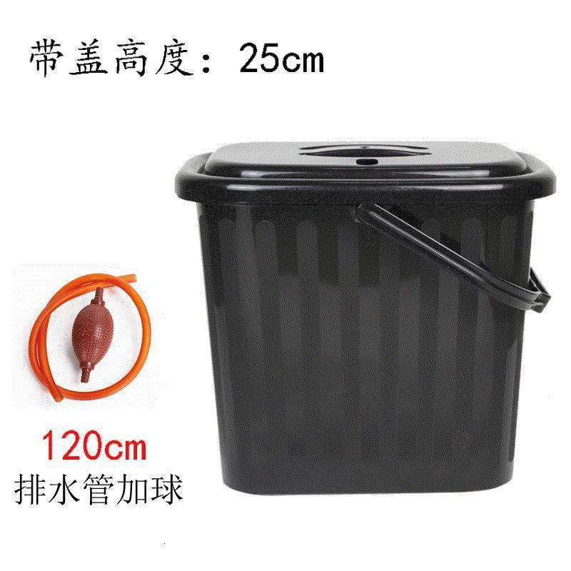 日本购ZD废水桶茶水桶功夫塑料茶叶桶茶渣桶排水桶茶台垃圾桶 电陶炉(钻石白)+锤纹侧把壶+公