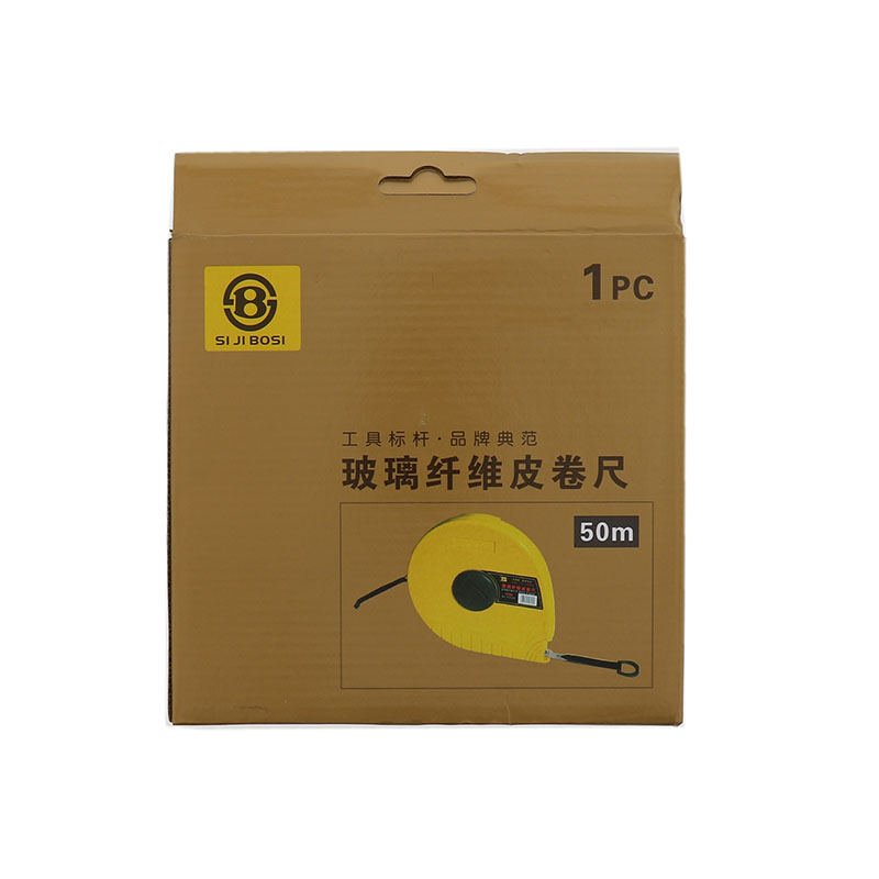 波斯(BOSI)玻璃纤维皮卷尺(50m)把高清大图