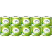 心相印有芯卷纸4层加厚卷筒纸厕纸卫生纸100g*10卷BT5312