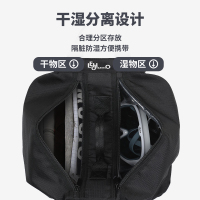 健身包男士干湿分离双肩背包游泳运动装备女大容量沙滩防水收纳袋