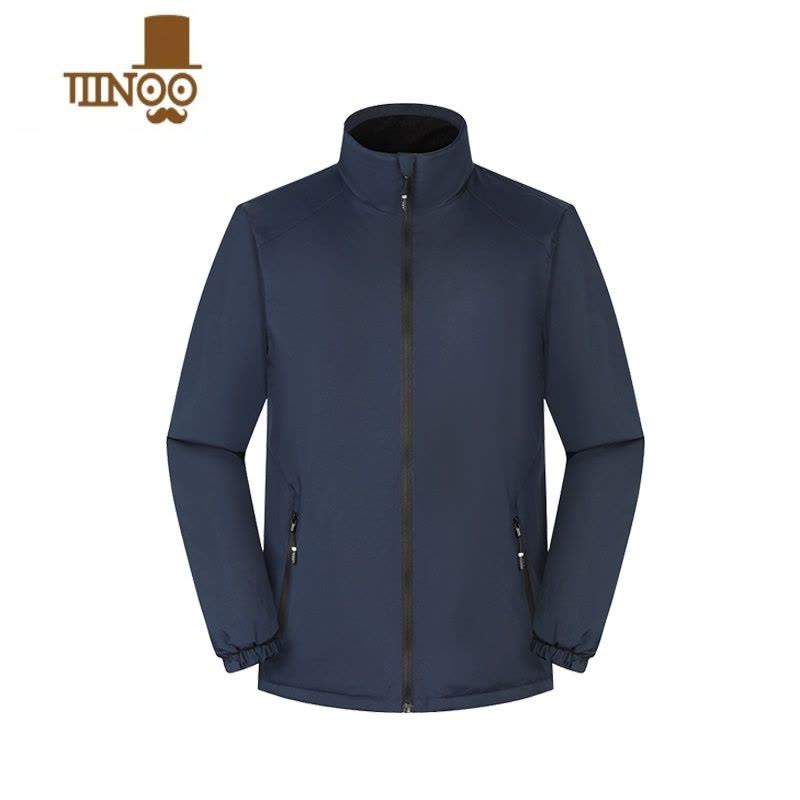 YANXU商务夹克外套定制印logo男女工装订制刺绣企业员工团队风衣工作服图片