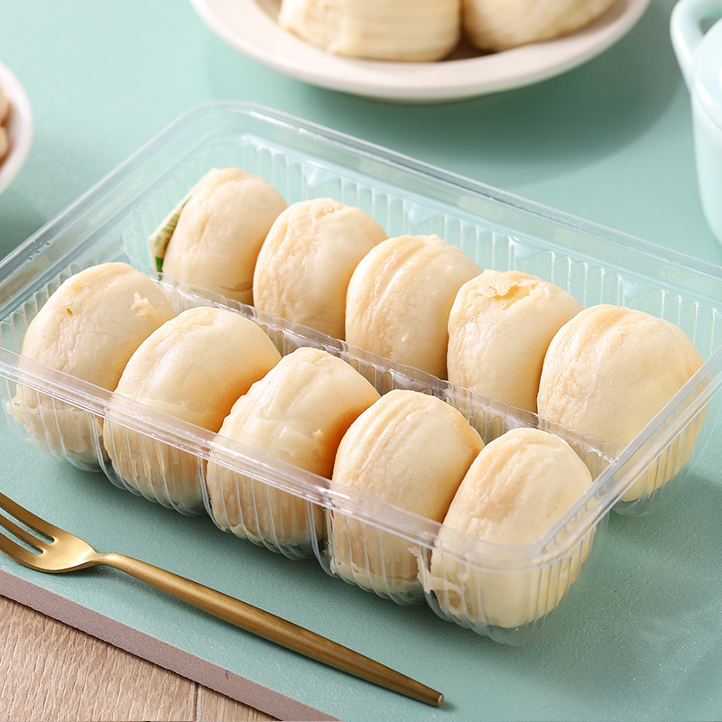 [新鲜短保]兰象岩冰皮莲子银耳饼330g/盒儿童充饥零食传统手工点心早餐茶点